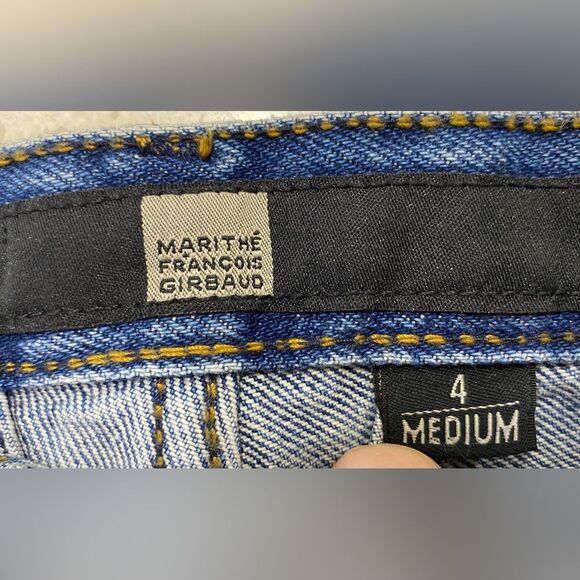 Marithé François Girbaud Vintage 90s Women’s Jeans — Size 4 (Medium / 27 x 31.5) - Picture 8 of 13